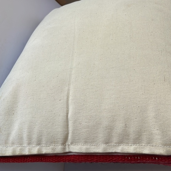 Vintage Navajo Wool Woven Pillow - Picture 6 of 9